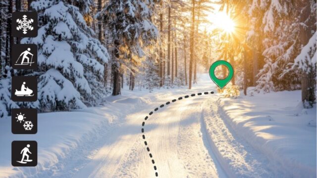 Sezónní tradice: sváteční a zimní geocachingové trasy